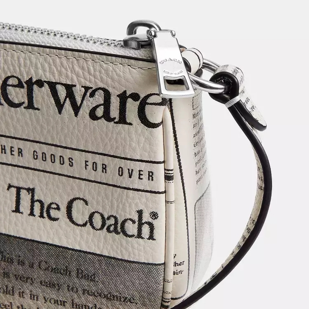 Coach Nolita 19 With Newspaper Print - Picture 11 of 14